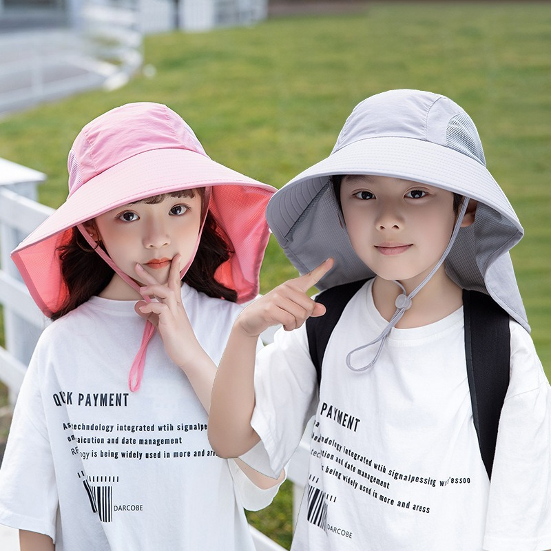 Fishing Equipment For Kids - Kids Sun Hat with Neck Flap
