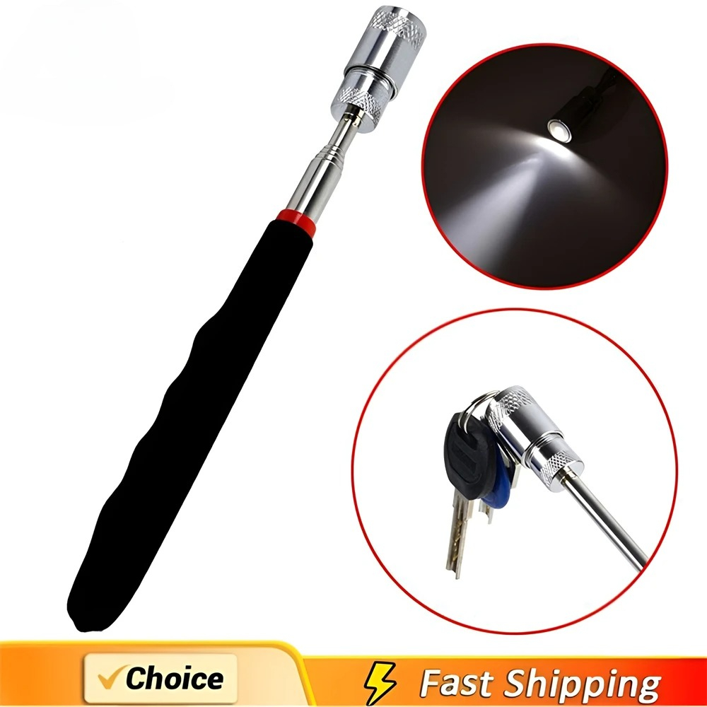Telescopic Fishing Rod - Telescopic Magnetic Pen Extendable Pickup Rod