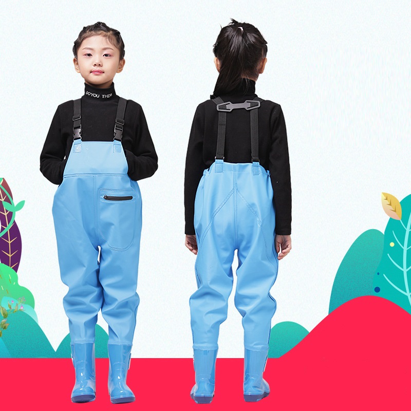 Fishing Equipment For Kids - Fishing Chest Waders with Boots for