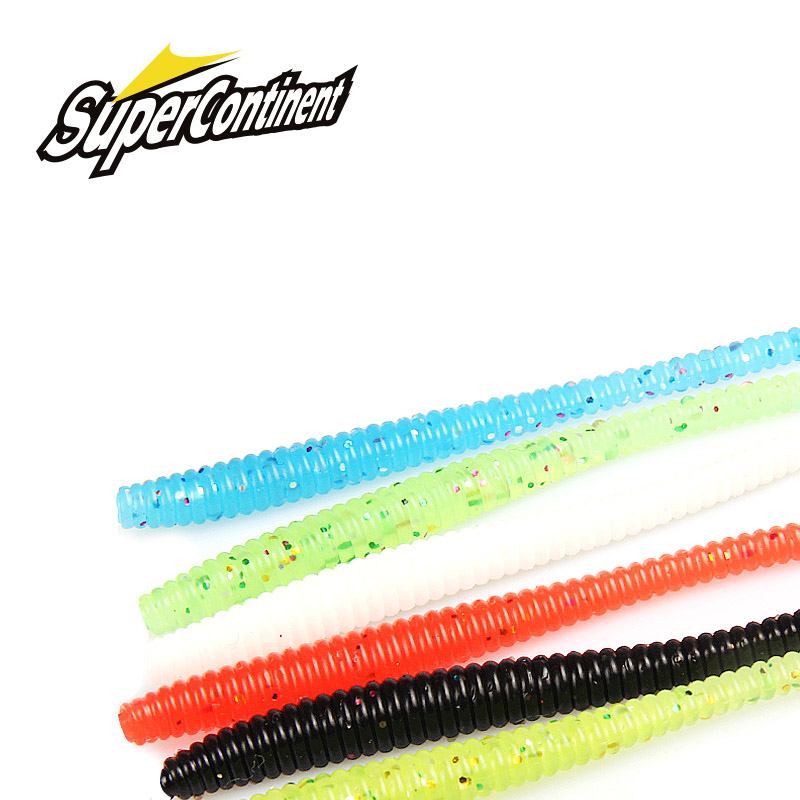 Soft Plastic Lure - Supercontinent Slow SinkingTrout Worm Soft Baits