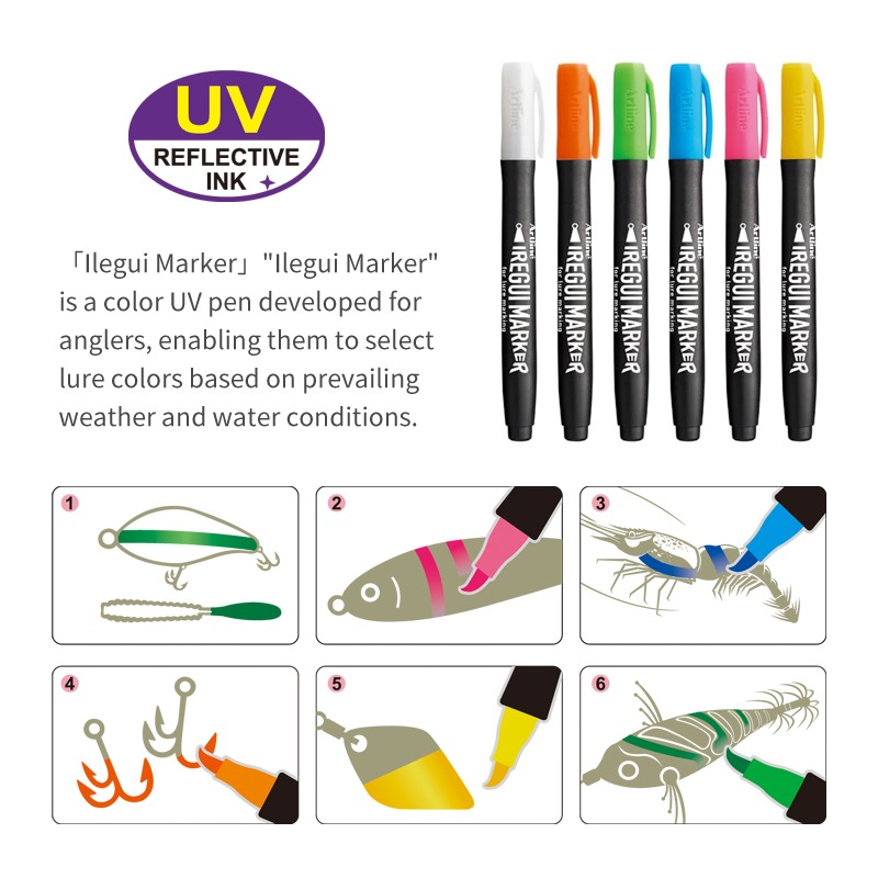 New Fishing Tool UV Fluorescen - огляд і ціна Soft Plastic Lure