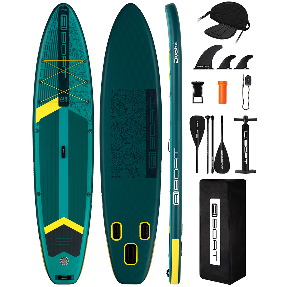 AIBOAT Green Pro SUP Waterproo - огляд і ціна Fishing Equipment For Beginners