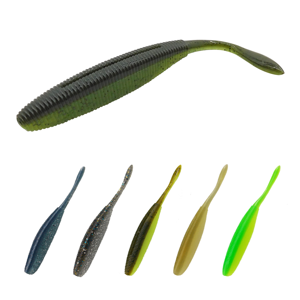 ESFISHING Drive Shad 100mm 8pc - огляд і ціна Soft Plastic Lure