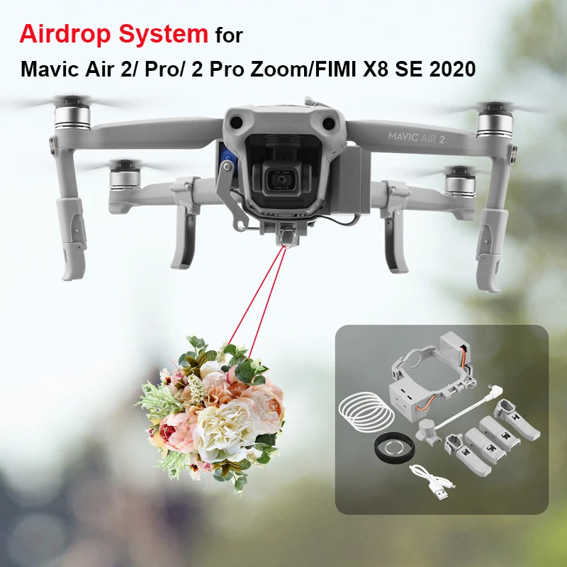 Airdrop System for DJI Mavic A - огляд і ціна Fishing Equipment For Beginners