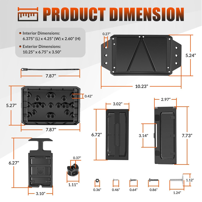 Track Mounted Battery Box for  - огляд і ціна Fish Finder