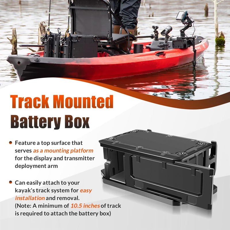 Track Mounted Battery Box for  - огляд і ціна Fish Finder