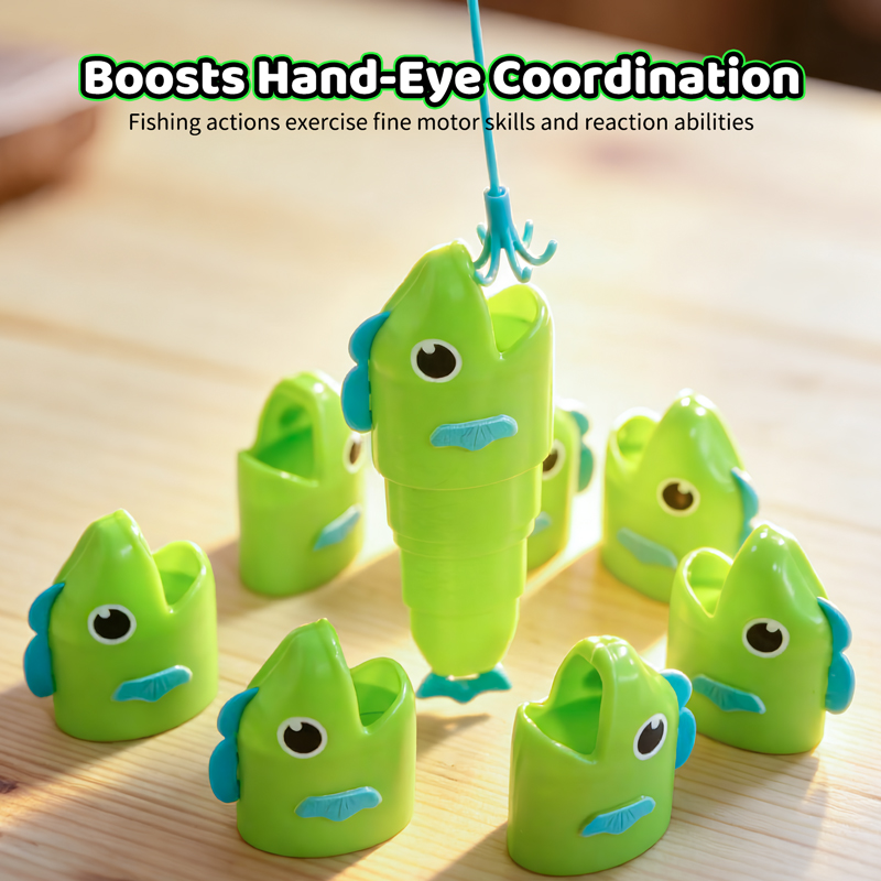Telescoping Fish Catch Game Fi - огляд і ціна Fishing Equipment For Kids