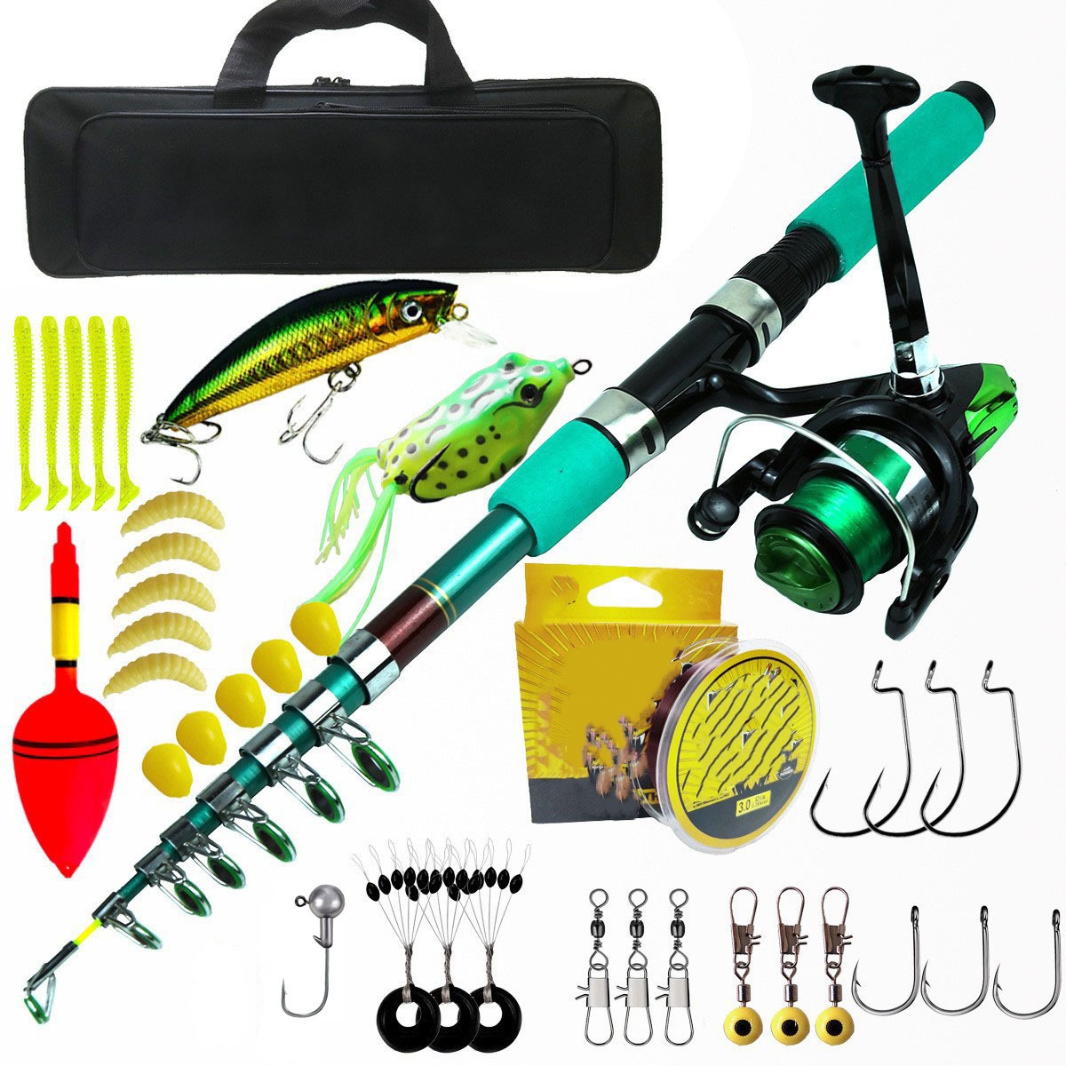 Portable Ultralight Carp Teles - огляд і ціна Telescopic Fishing Rod